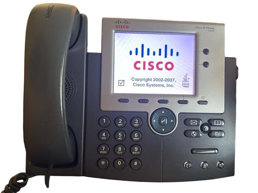 Cisco Unified IP Phone 7945G Color Display VoIP Desk/office Phone-multi-line
